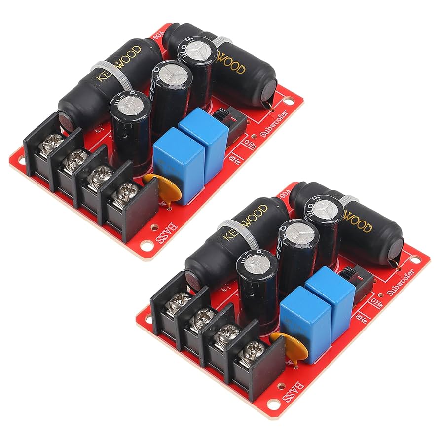 Amazon.com: Coliao 2pcs 200W Pure Bass Subwoofer Crossover